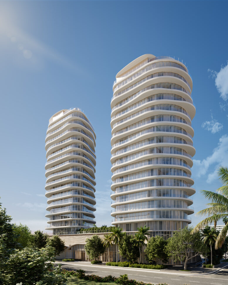 Armani/Casa Residences Pompano Beach — Twin 19-story oceanfront towers