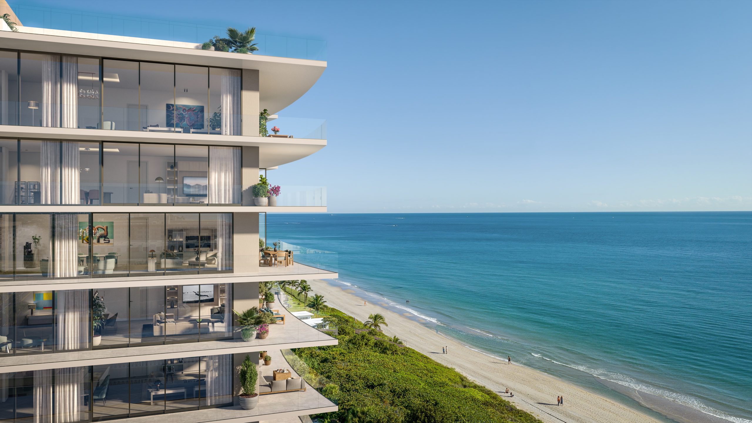 Rosewood Residences Hillsboro Beach — 10-story oceanfront on Millionaire's Mile