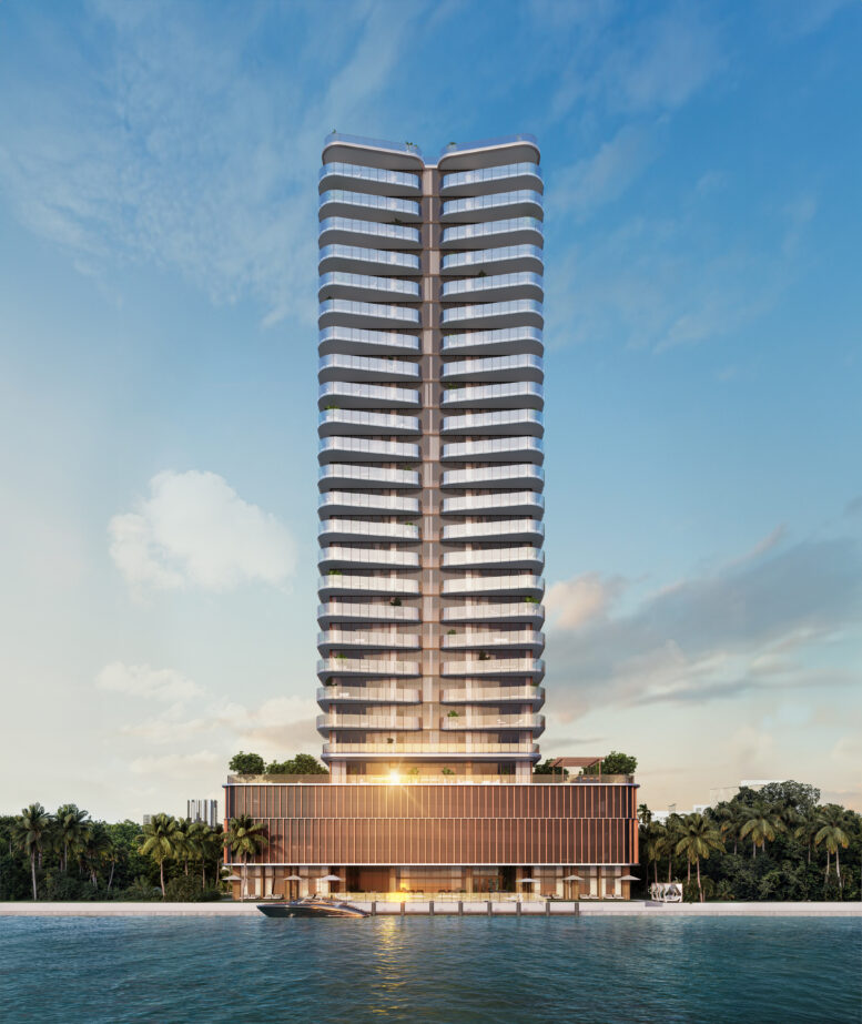 Sage Intracoastal Residences — 28-story tower with 44 flow-through residences