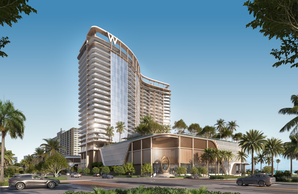 W Pompano Beach Hotel & Residences — Beachfront branded residences